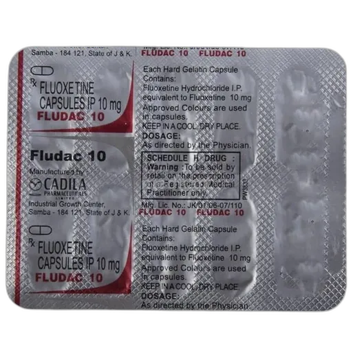 fludac 10mg capsule 10's
